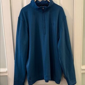 Under Armour Men's Zip-Up Sweater in Deep Blue